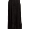 Versace Grecco Pleated Coverup Maxi Skirt