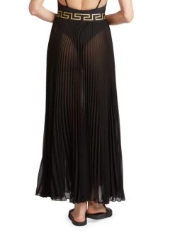 Versace Grecco Pleated Coverup Maxi Skirt -Versace Online Shop unnamed file 1629