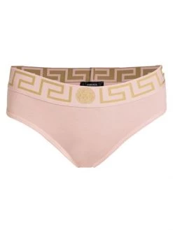 Versace Greek Key Bikini-Cut Panty Bluette -Versace Online Shop unnamed file 1641