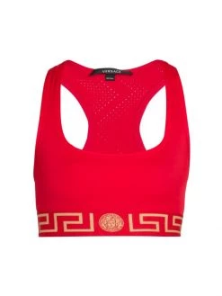 Versace Logo Sports Bra