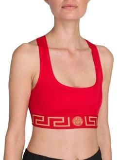 Versace Logo Sports Bra -Versace Online Shop unnamed file 1647