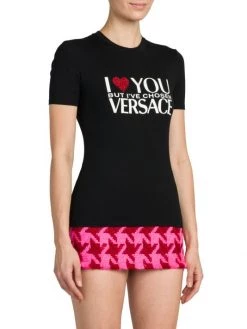 Versace Cotton Graphic T-Shirt -Versace Online Shop unnamed file 1662