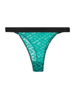 Versace Greca Signature Tulle Thong Black -Versace Online Shop unnamed file 1667
