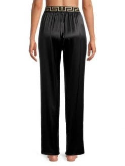 Versace Stretch Silk Satin Pants -Versace Online Shop unnamed file 174