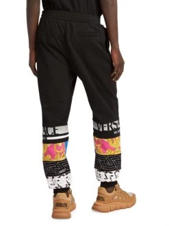 Versace Logo Print Sweatpants For Men -Versace Online Shop unnamed file 1745