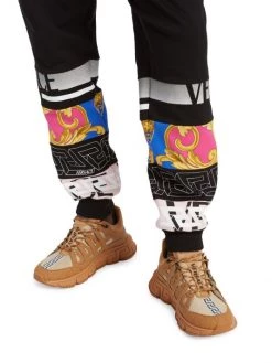 Versace Logo Print Sweatpants For Men -Versace Online Shop unnamed file 1746