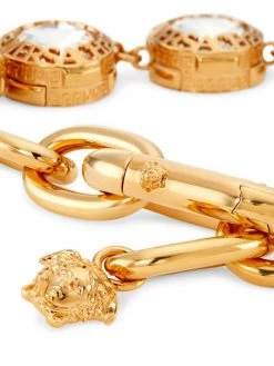 Versace Goldtone & Crystal Collar Necklace 6 Versace Goldtone & Crystal Collar Necklace -Versace Online Shop unnamed file 1757