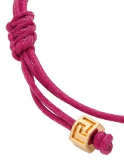 Versace V-Knot Goldtone & Braided Cotton Bracelet -Versace Online Shop unnamed file 1778