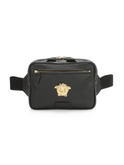 Versace Medusa Leather Belt Bag For Men