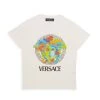 Versace Little Kid's & Kid's Jersey + St. Medusa Logo T-Shirt For Kids