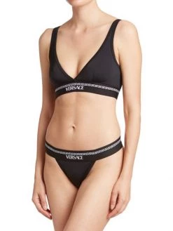 Versace Logo Band Bralette -Versace Online Shop unnamed file 1791