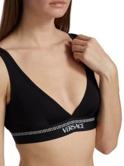 Versace Logo Band Bralette -Versace Online Shop unnamed file 1793