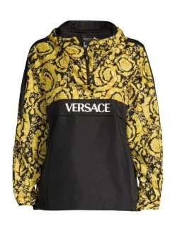 Versace Barocco Shell Hooded Sweatshirt