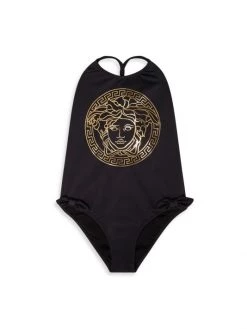 Versace Little Girl's & Girl's Lycra® Vita One-Piece Swimsuit For Kids