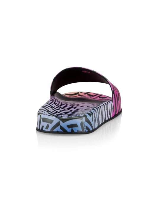 Versace La Greca Print Pool Slides 3 Versace La Greca Print Pool Slides - Image 3