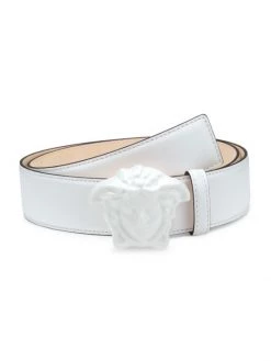 Versace Medusa Leather Belt For Men