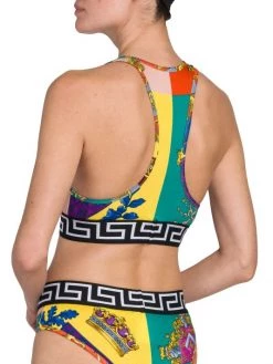 Versace Stretch-Cotton Sports Bra -Versace Online Shop unnamed file 1874