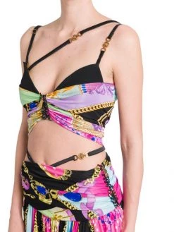 Versace Barocco Print Strappy Bra Top -Versace Online Shop unnamed file 1881