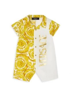 Versace Baby Boy's Barocco Romper For Kids