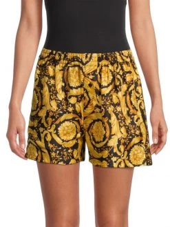 Versace Barocco Silk Sleep Shorts -Versace Online Shop unnamed file 1903