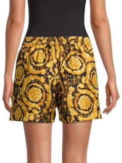 Versace Barocco Silk Sleep Shorts -Versace Online Shop unnamed file 1904