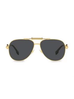 Versace 59MM Pilot Unisex Sunglasses