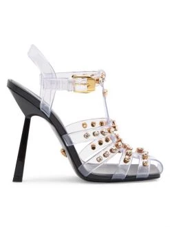 Versace Embellished Caged Jelly Slanted-Heel Sandals Transparent -Versace Online Shop unnamed file 1923