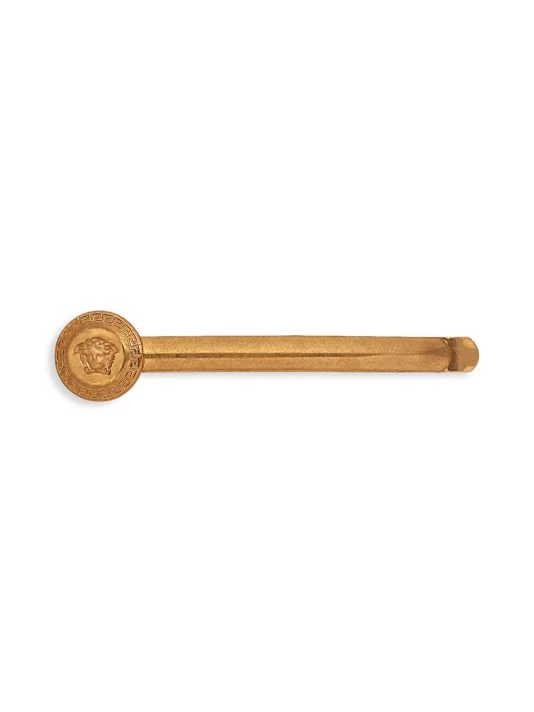 Versace La Medusa Tribute Left Goldtone Hair Pin 1 Versace La Medusa Tribute Left Goldtone Hair Pin