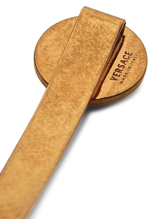 Versace La Medusa Tribute Left Goldtone Hair Pin 2 Versace La Medusa Tribute Left Goldtone Hair Pin - Image 2