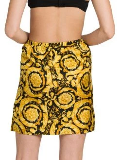 Versace Baroque Print Silk Slip Skirt -Versace Online Shop unnamed file 1998