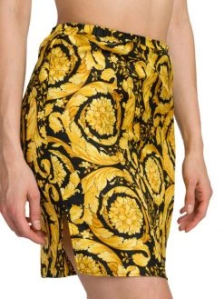 Versace Baroque Print Silk Slip Skirt -Versace Online Shop unnamed file 1999