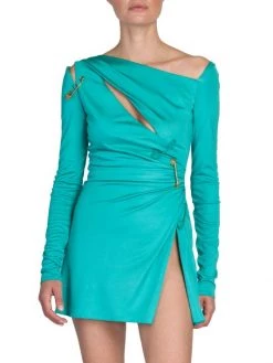 Versace Safety Pin-Embellished Minidress -Versace Online Shop unnamed file 2003