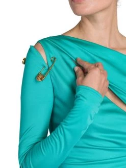 Versace Safety Pin-Embellished Minidress -Versace Online Shop unnamed file 2006