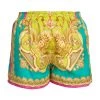 Versace Pull-On Barocco Shorts