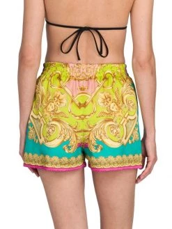 Versace Pull-On Barocco Shorts -Versace Online Shop unnamed file 2015