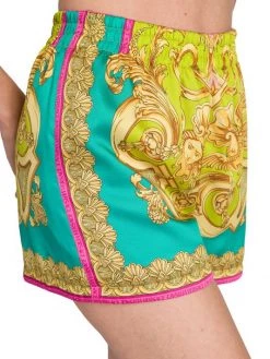 Versace Pull-On Barocco Shorts -Versace Online Shop unnamed file 2016