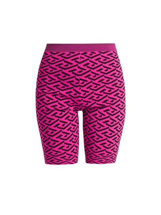 Versace La Greca Jacquard Bike Shorts 1 Versace La Greca Jacquard Bike Shorts