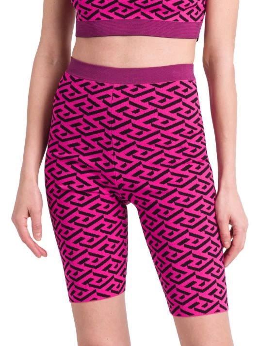 Versace La Greca Jacquard Bike Shorts 3 Versace La Greca Jacquard Bike Shorts - Image 3