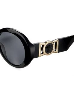Versace Oval Resin Medusa Sunglasses Black -Versace Online Shop unnamed file 2068