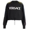 Versace La Greca Sleeve Logo Sweatshirt