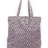 Versace Greca Printed Nylon Tote