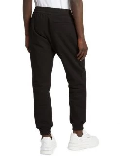 Versace Silver Baroque, Silver And Bluette Cotton Sweatpants For Men -Versace Online Shop unnamed file 2167