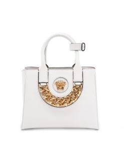 Versace Small La Medusa Leather Tote Black Versace Gold -Versace Online Shop unnamed file 2178