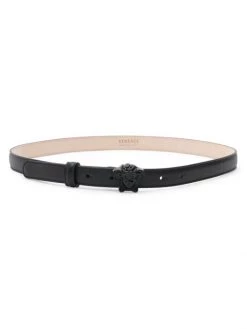 Versace La Medusa Leather Belt
