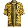 Versace Printed Silk Shirt For Men
