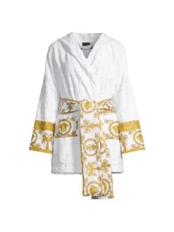 Versace Barocco Wrap Robe Bianco -Versace Online Shop unnamed file 23