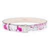 Versace Printed Leather Belt