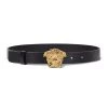 Versace Kid's Medusa Leather Belt For Kids