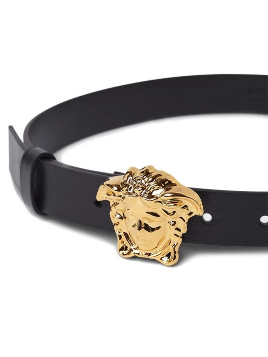 Versace Kid's Medusa Leather Belt For Kids 2 Versace Kid's Medusa Leather Belt For Kids - Image 2
