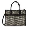 Versace Coated Canvas Monogram Tote